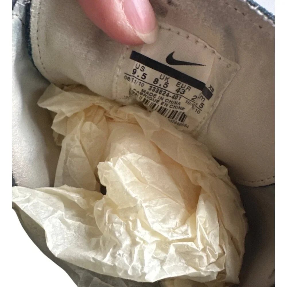 Nike SB Zoom Janoski OG+ Blue Suede Skate Shoes Gum Sole Size 9.5 - Picture 10 of 10